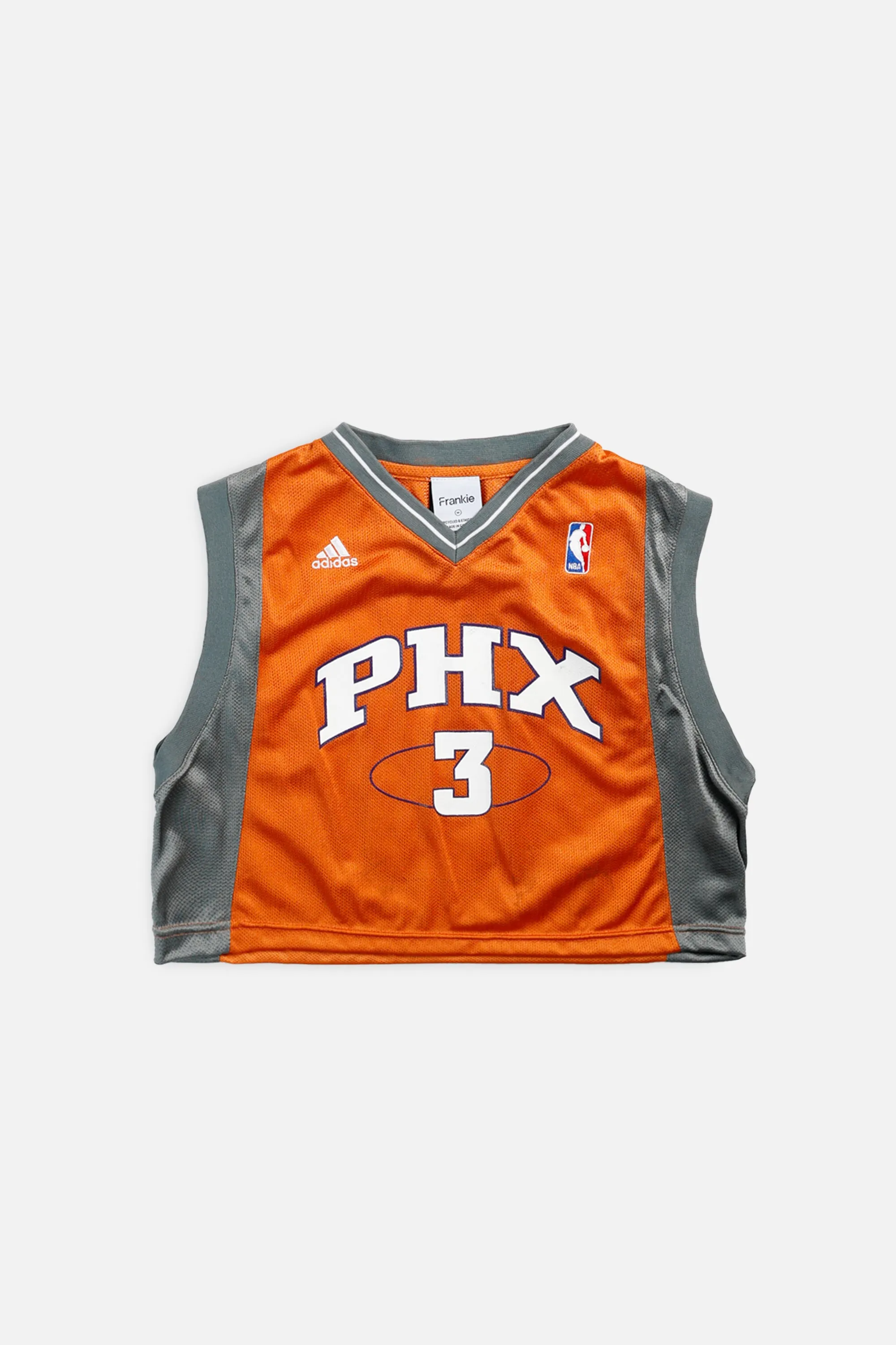 Rework T-shirts,  tops,  summer styles, sports vests, running tops,Vintage Nike Athletic Tee, Tops Sports Tops,  Sports Tops, Quick Dry, Short Sleeves Phoenix Suns NBA Crop Jersey - M