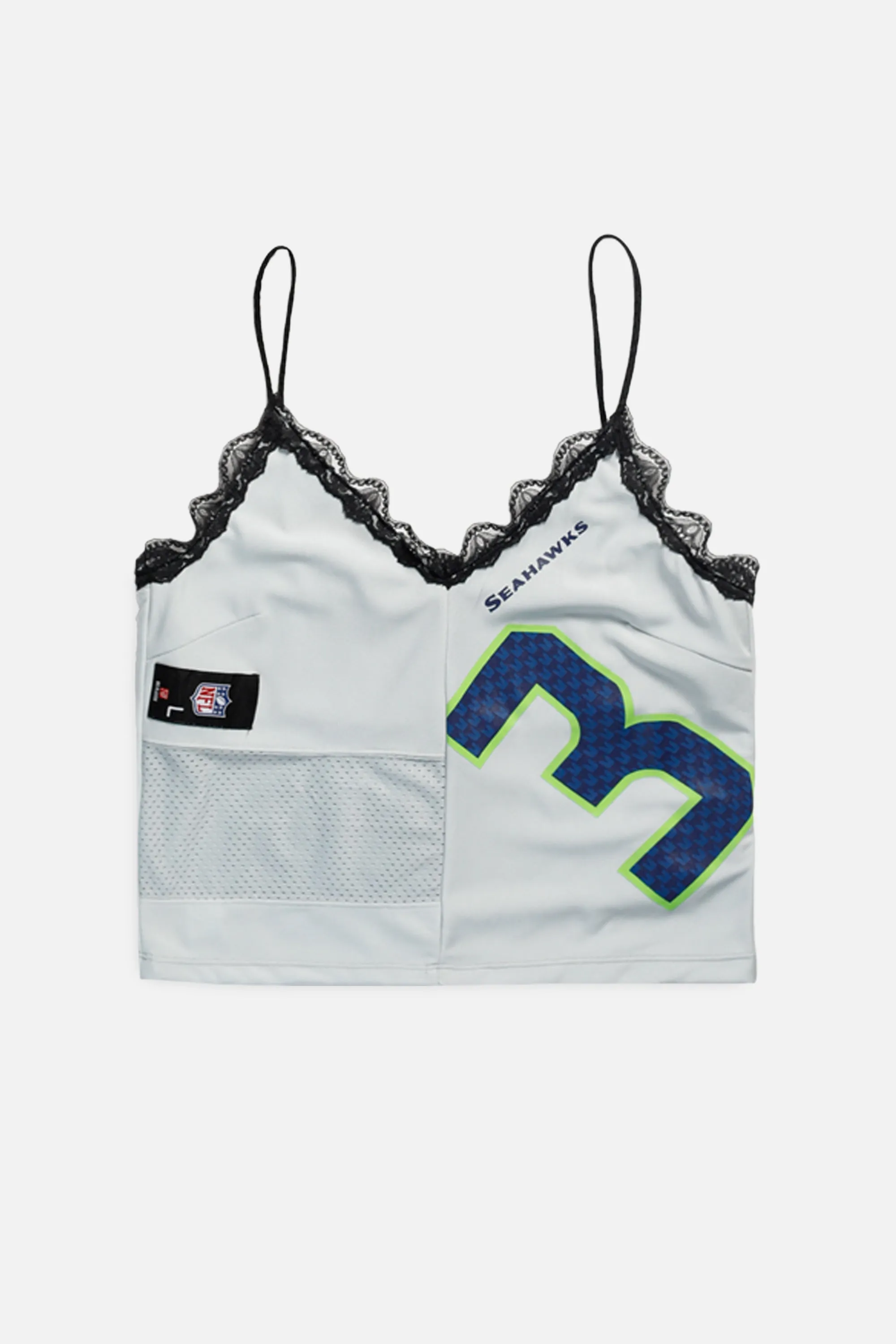 Rework T-shirts tops summer styles sports vests running tops,Vintage Nike Athletic Tee Tops Sports Tops Sports Tops Quick Dry Short Sleeves Seattle Seahawks Lace Tank - M