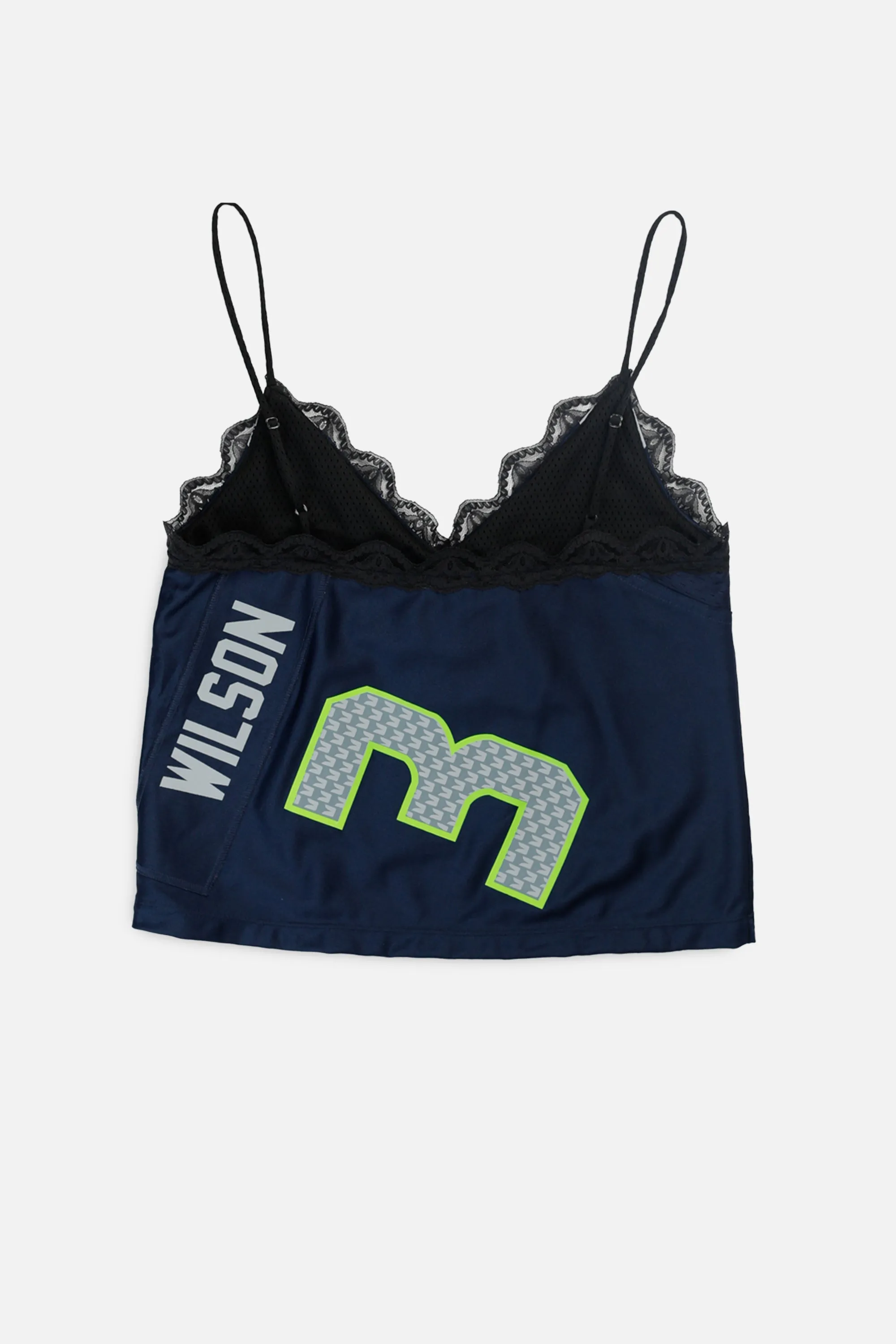 Rework Seattle Seahawks Lace Tank - S