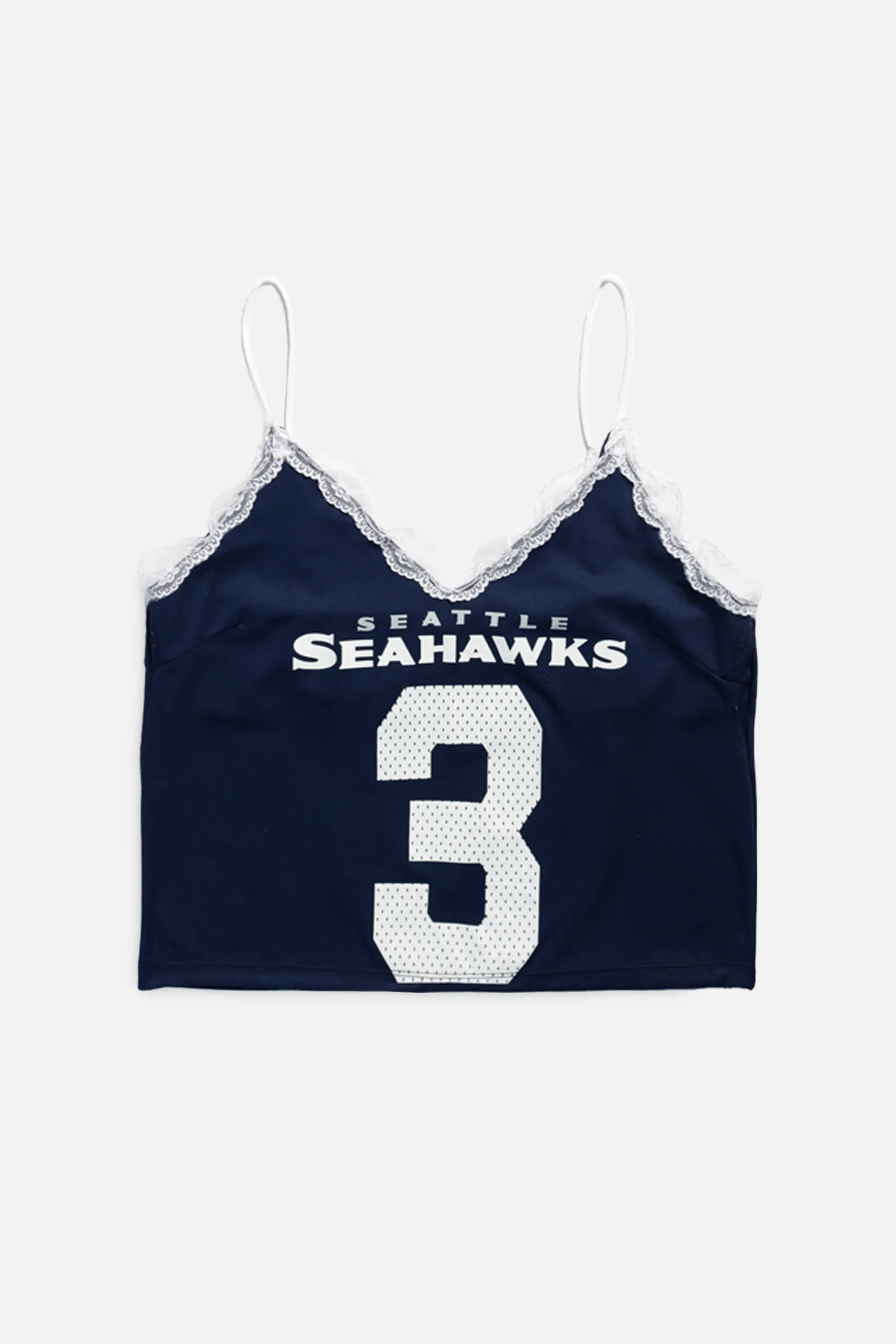 Rework T-shirts tops summer styles sports vests running tops,Vintage Nike Athletic Tee Tops Sports Tops Sports Tops Quick Dry Short Sleeves Seattle Seahawks Lace Tank - XL