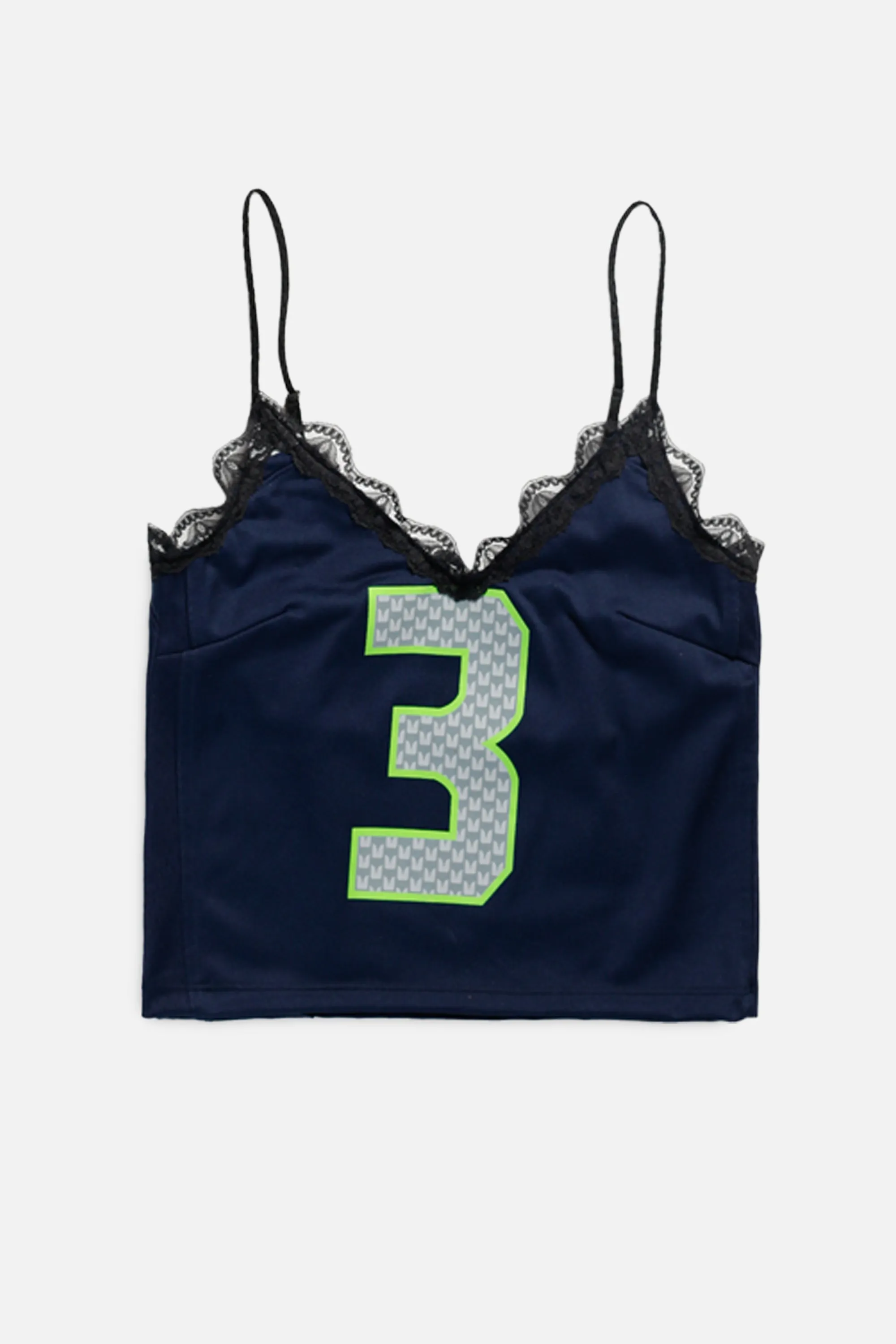 Rework T-shirts tops summer styles sports vests running tops,Vintage Nike Athletic Tee Tops Sports Tops Sports Tops Quick Dry Short Sleeves Seattle Seahawks Lace Tank - XS