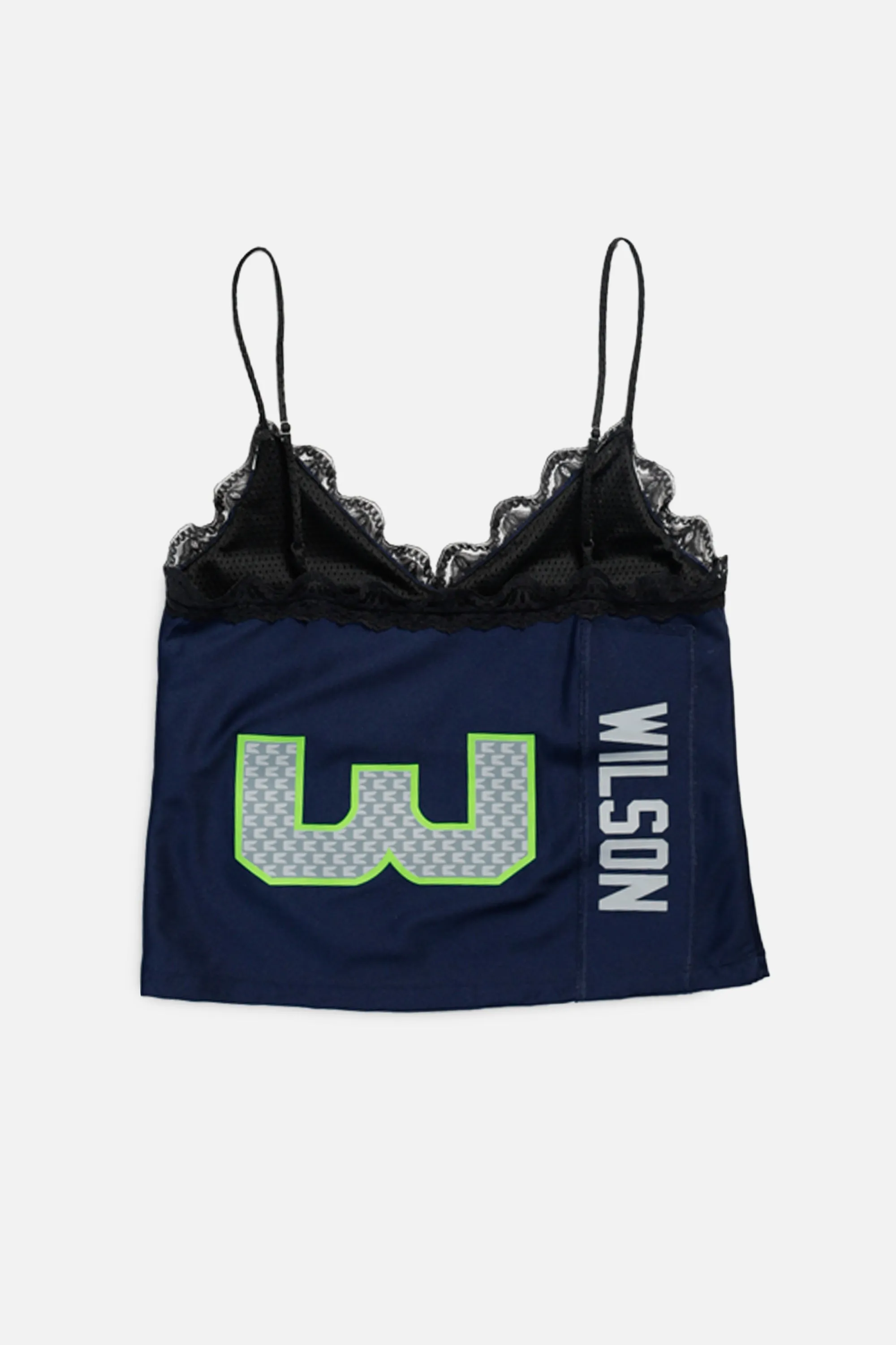 Rework Seattle Seahawks Lace Tank - XS