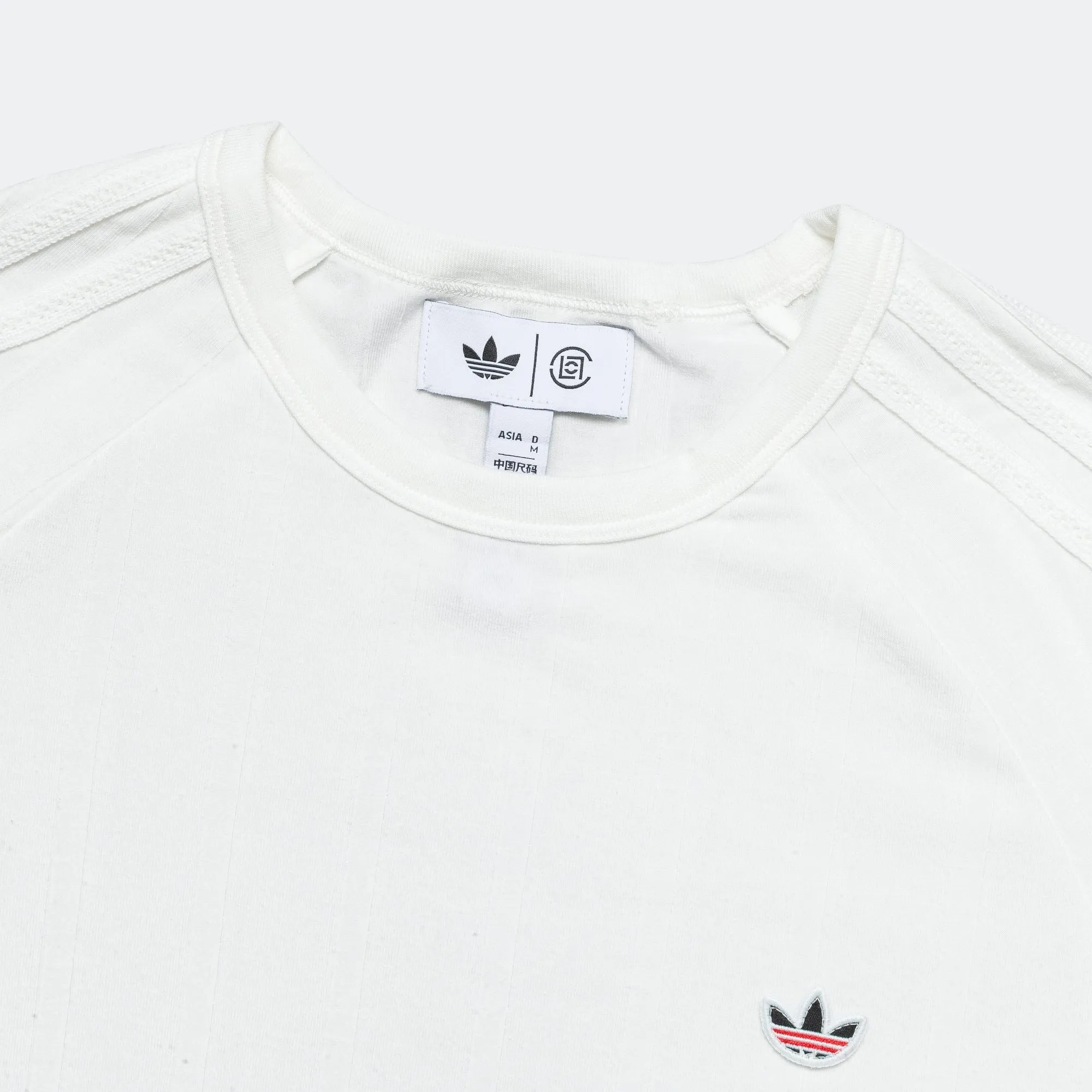 Rib Tee LS x CLOT - Core White
