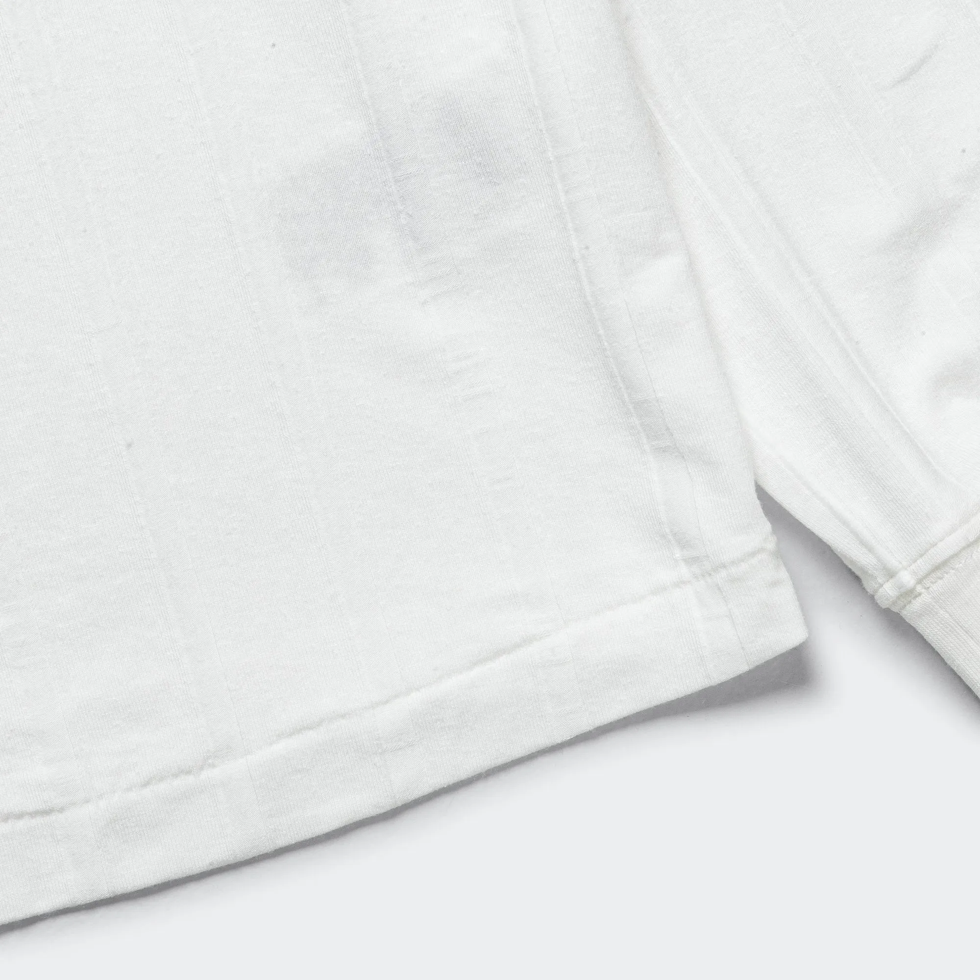 Rib Tee LS x CLOT - Core White