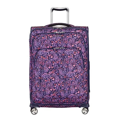 Ricardo Beverly Hills Seahaven 25-inch Check-In Suitcase (Paisley Pink) mega luggage savings