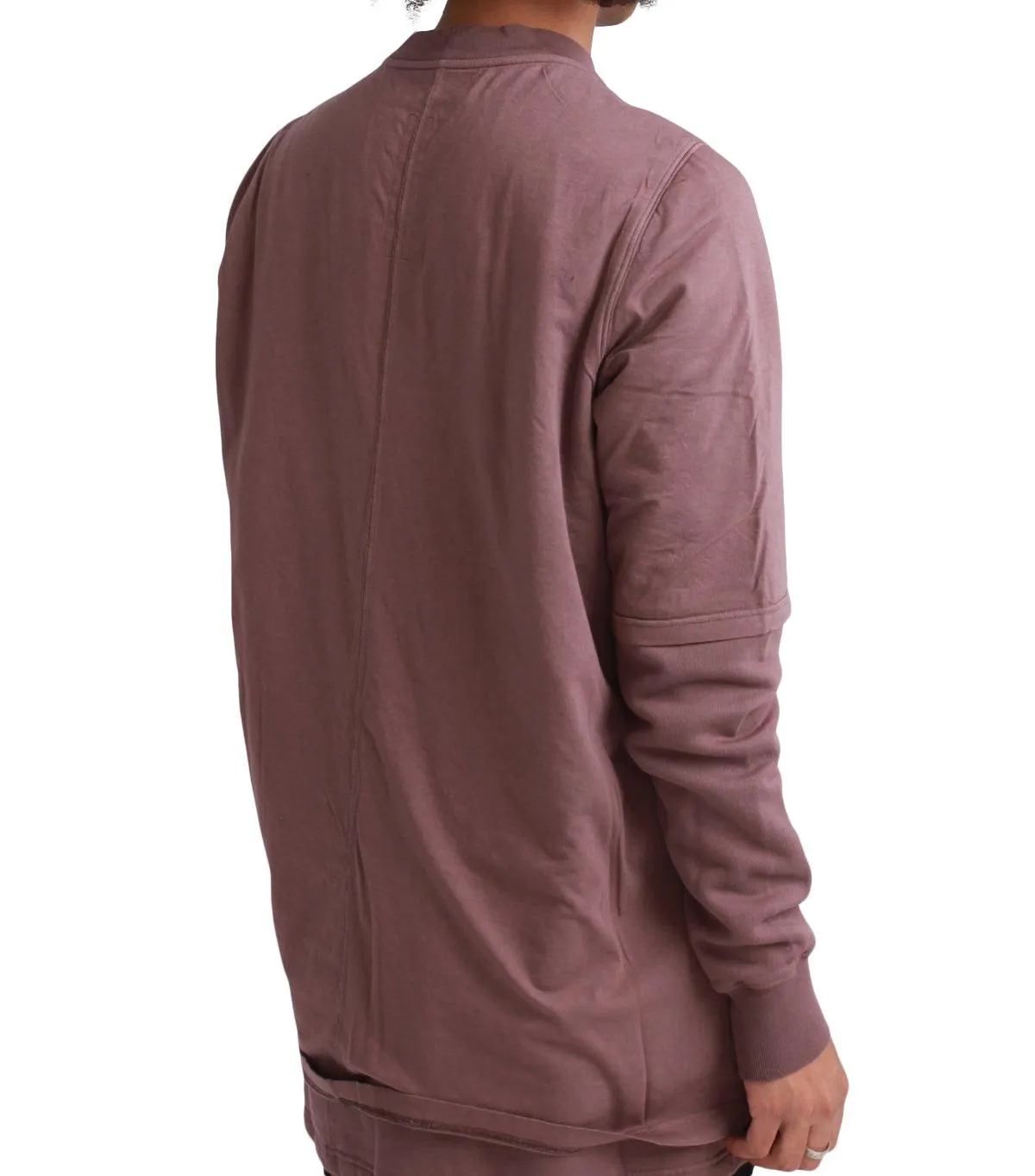 Rick Owens DRKSHDW Hustler Long Sleeve Mauve
