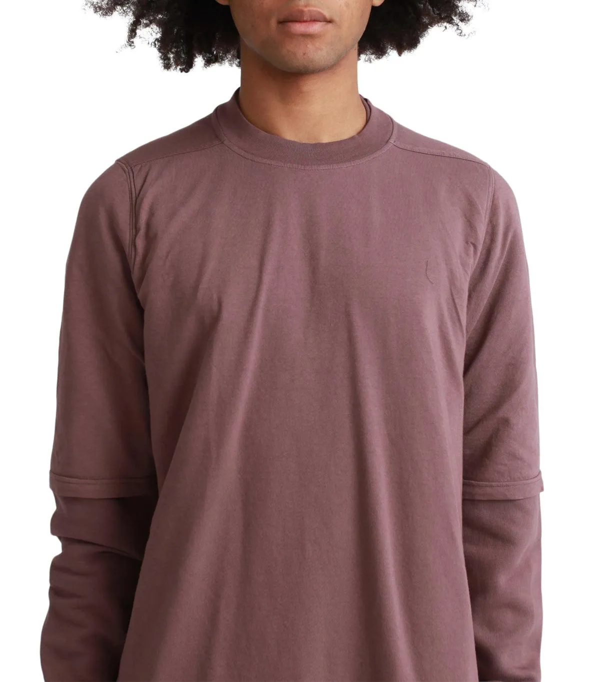 Rick Owens DRKSHDW Hustler Long Sleeve Mauve