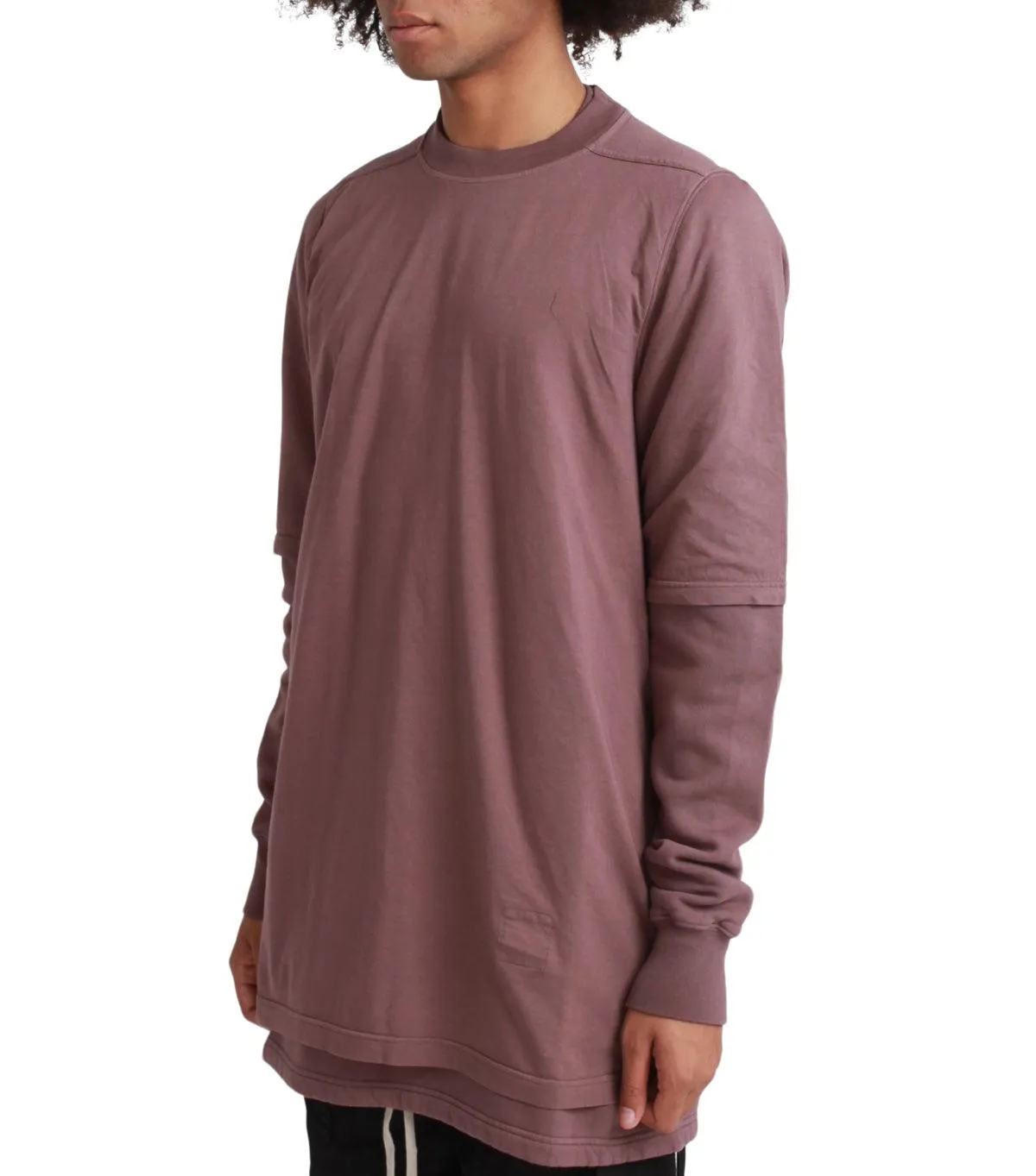 Rick Owens DRKSHDW Hustler Long Sleeve Mauve