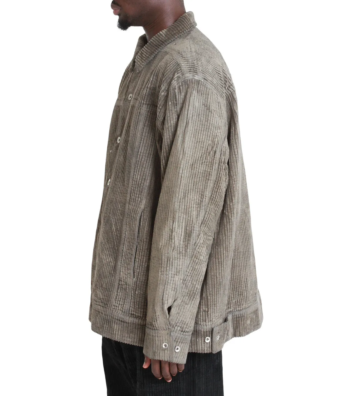 Rick Owens DRKSHDW Jumbo Worker Jacket Tan