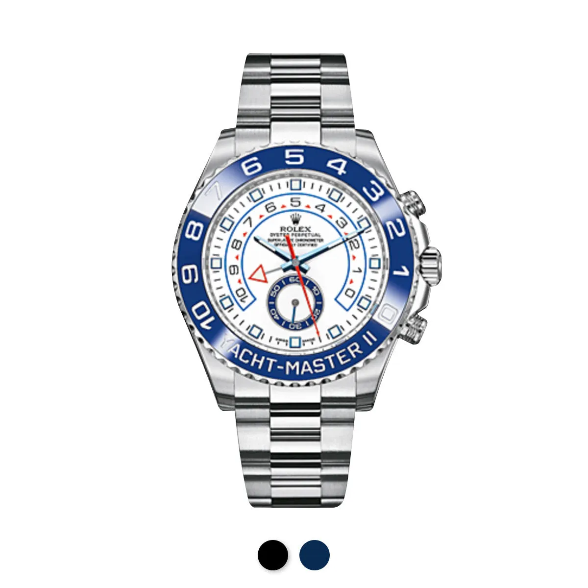 Rolex - Rubber B bracelet for Yachtmaster II 44mm - Rubber Cuff Series