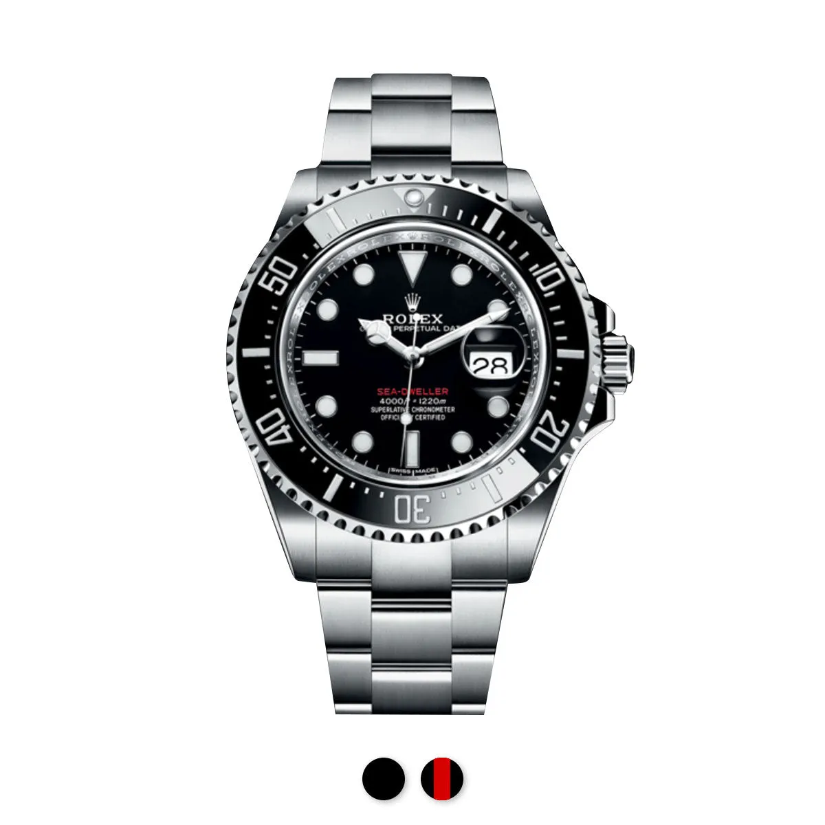 Rolex - Rubber B strap for Rolex Sea-Dweller 43mm - Glidelock Series ref. 126600