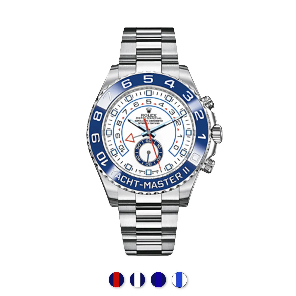 Rolex - Rubber B strap for Yachtmaster II 44mm - Vulchromatic?? classic series
