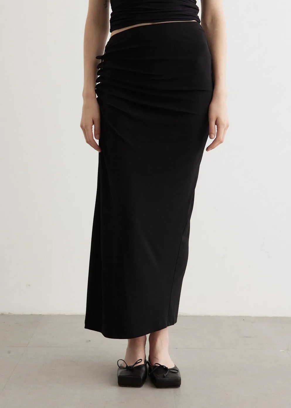 Ruch Detailed Skirt,denim skirt,mini skirt,pleated skirt,maxi skirt,line skirt,pencil skirt,long skirt,skirt cover up beach,cargo skirt,corduroy skirt,skirt designer,skirt dance,ethnic skirt,edikted skirt, elastic waist skirt,