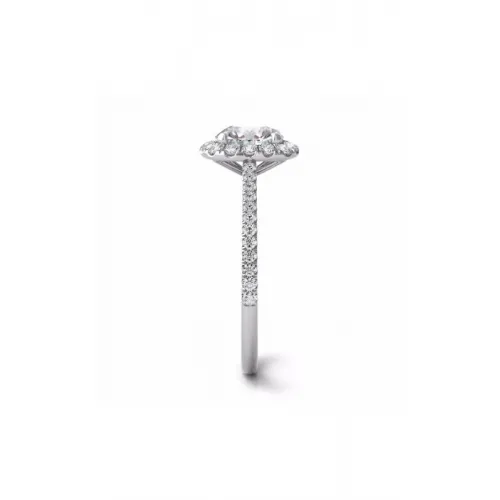 S Kashi & Sons Halo Engagement Ring EN7508-1WG