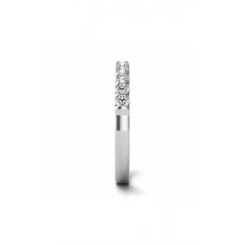 S Kashi & Sons Prong Set Wedding Band EN6708-BWG