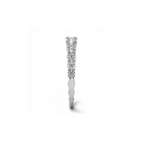 S Kashi & Sons Prong Set Wedding Band EN7583-BWG