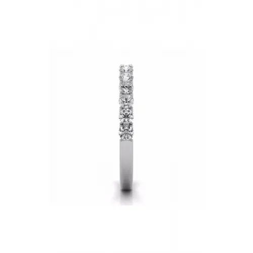 S Kashi & Sons Prong Set Wedding Band EN7637-BWG