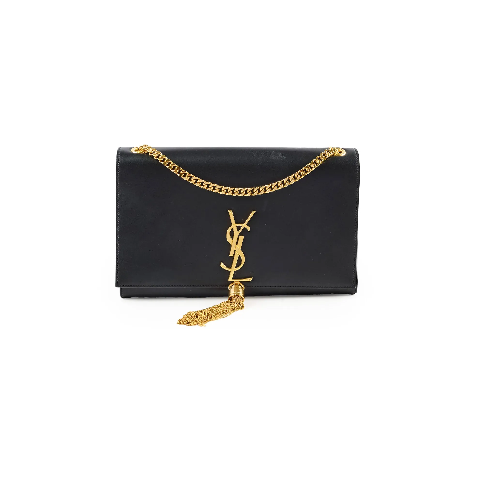 Saint Laurent Kate Tassle Bag Black