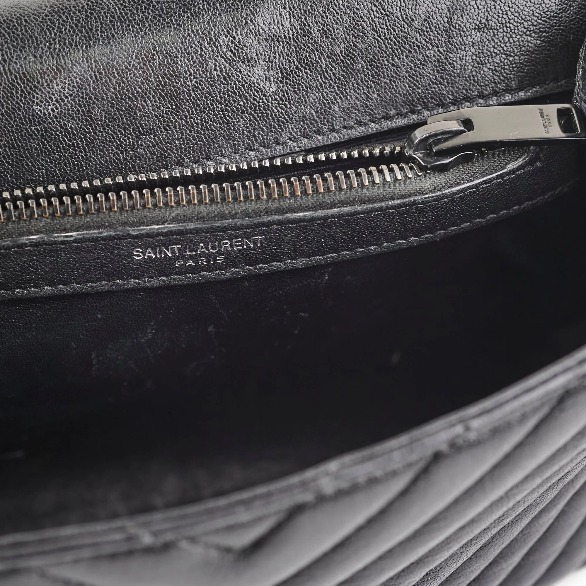 Saint Laurent So black Medium College Bag