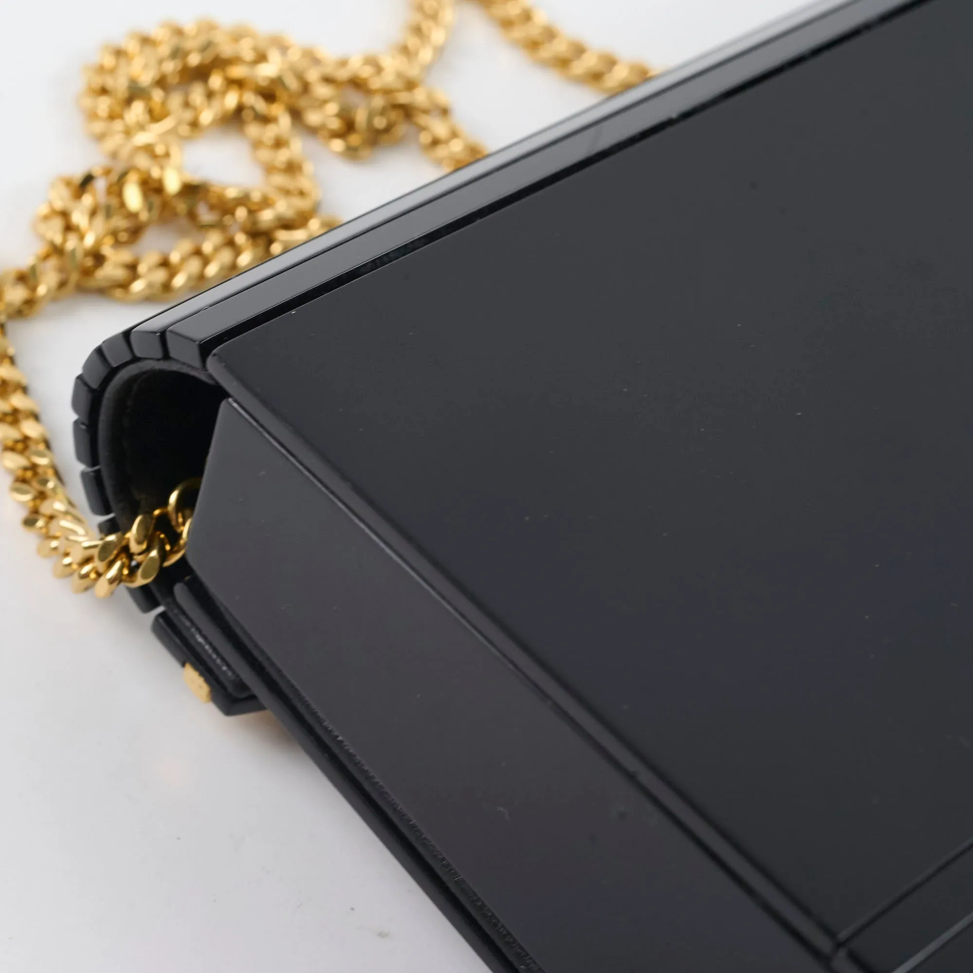 Saint Laurent Vicky minaudi???re Wallet on Chain WOC