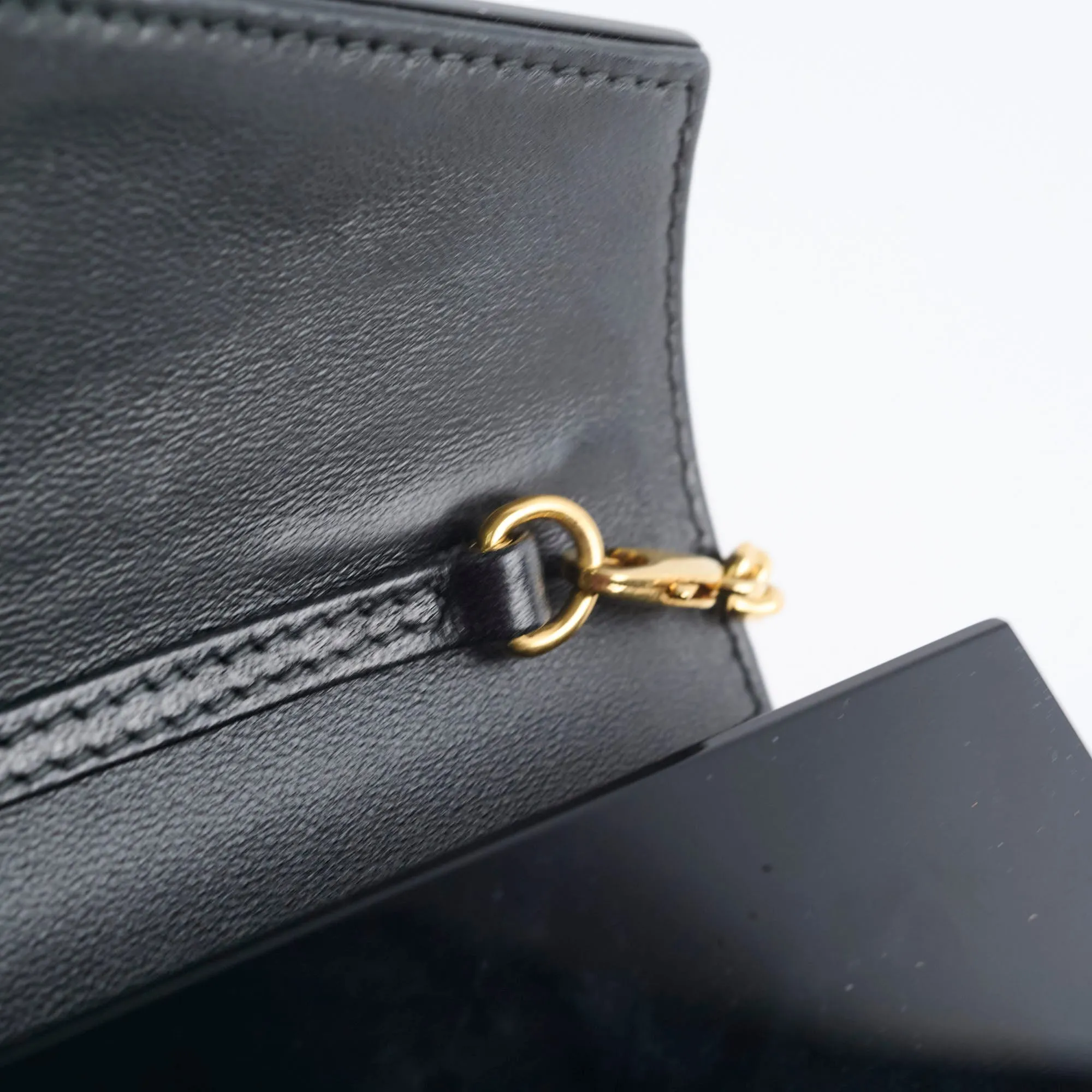 Saint Laurent Vicky minaudi???re Wallet on Chain WOC