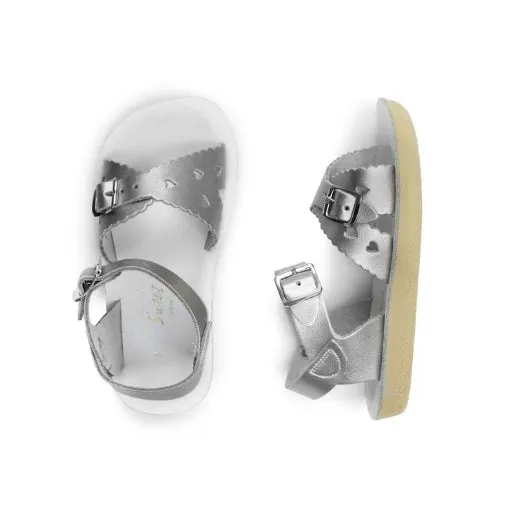 Salt Water Sandals Silver Sweetheart Toddler Sandals baby toddler sandals shoes for sale online