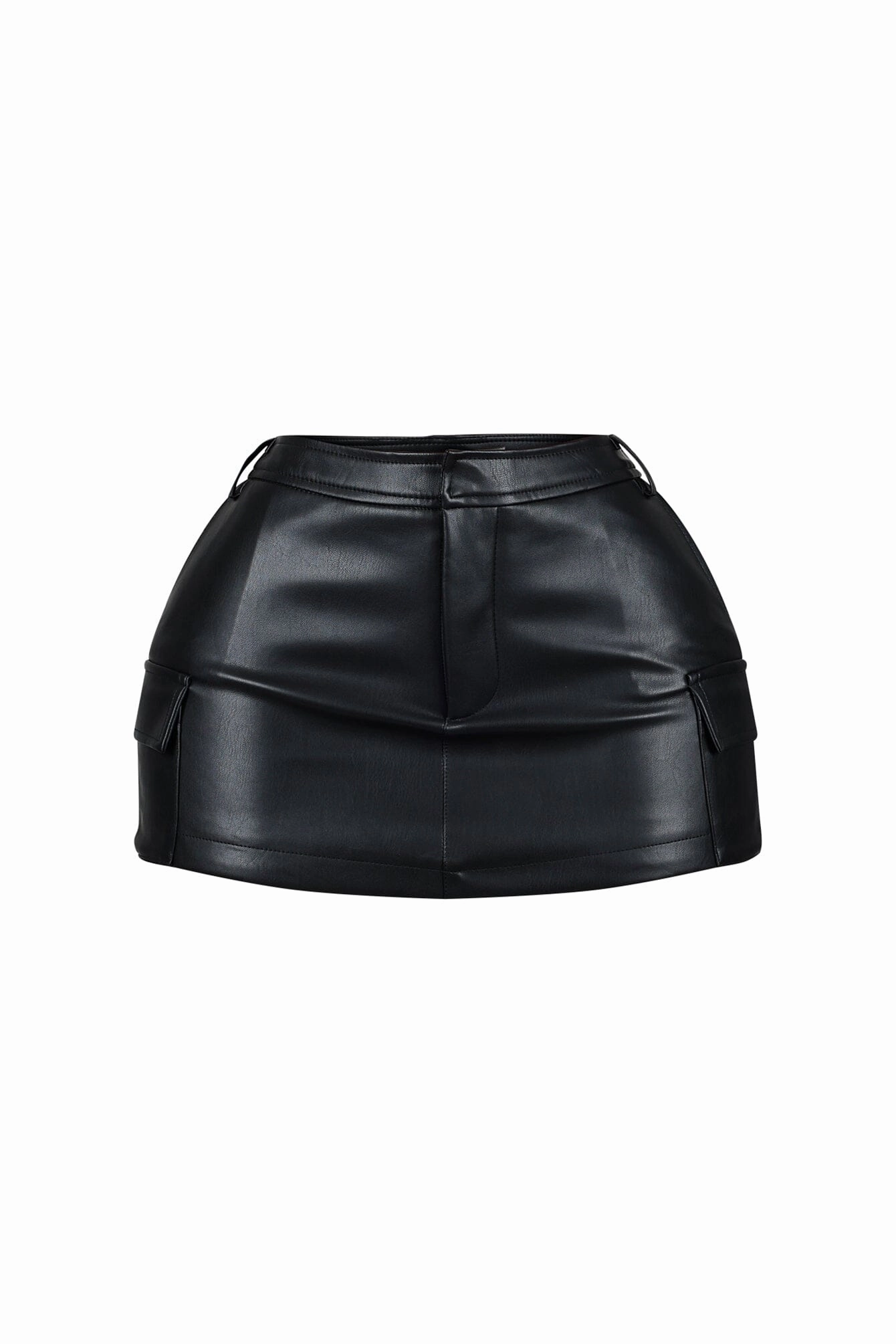 Samara Vegan Leather Mini Skort