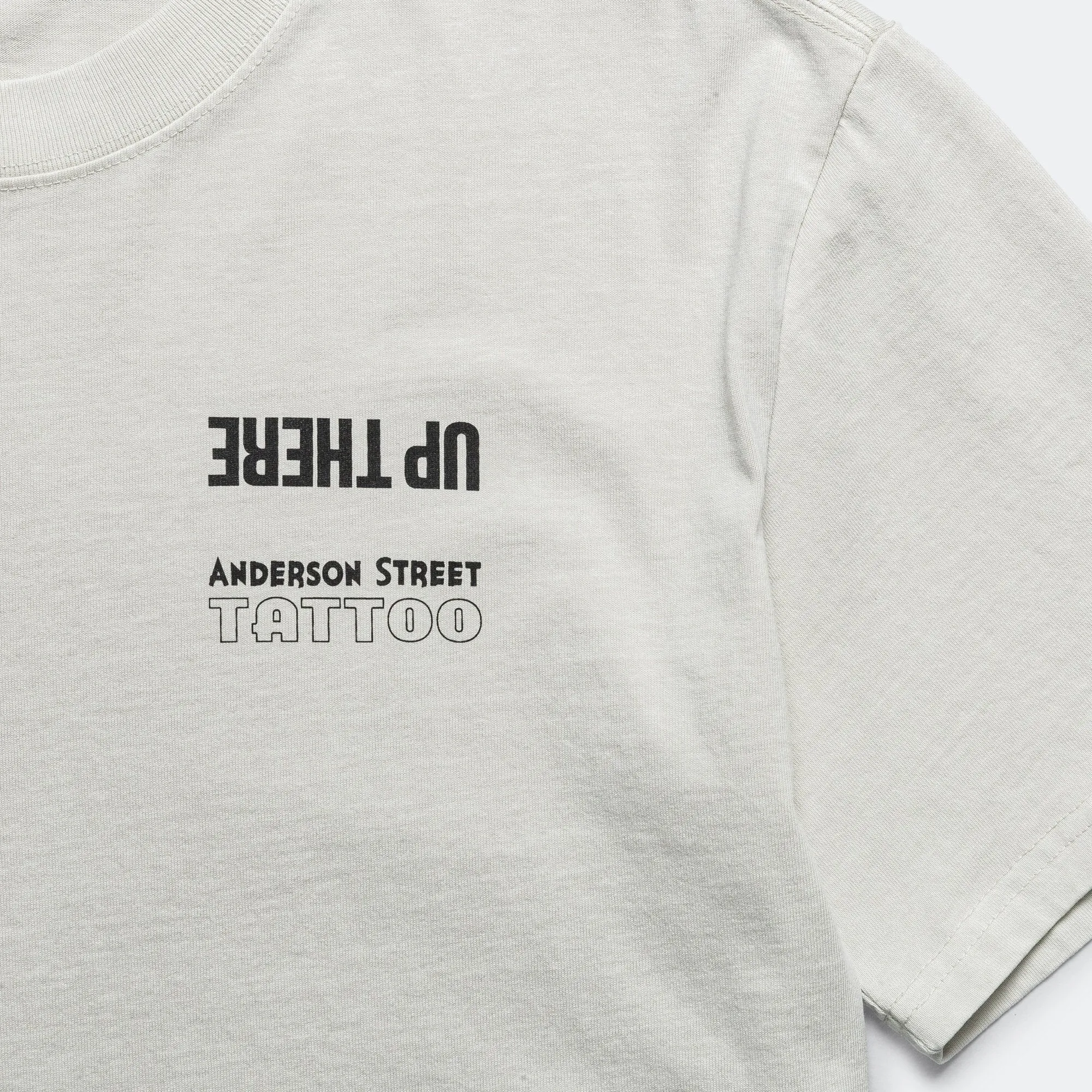 Script Tee x Anderson Street Tattoo - Faded Bone