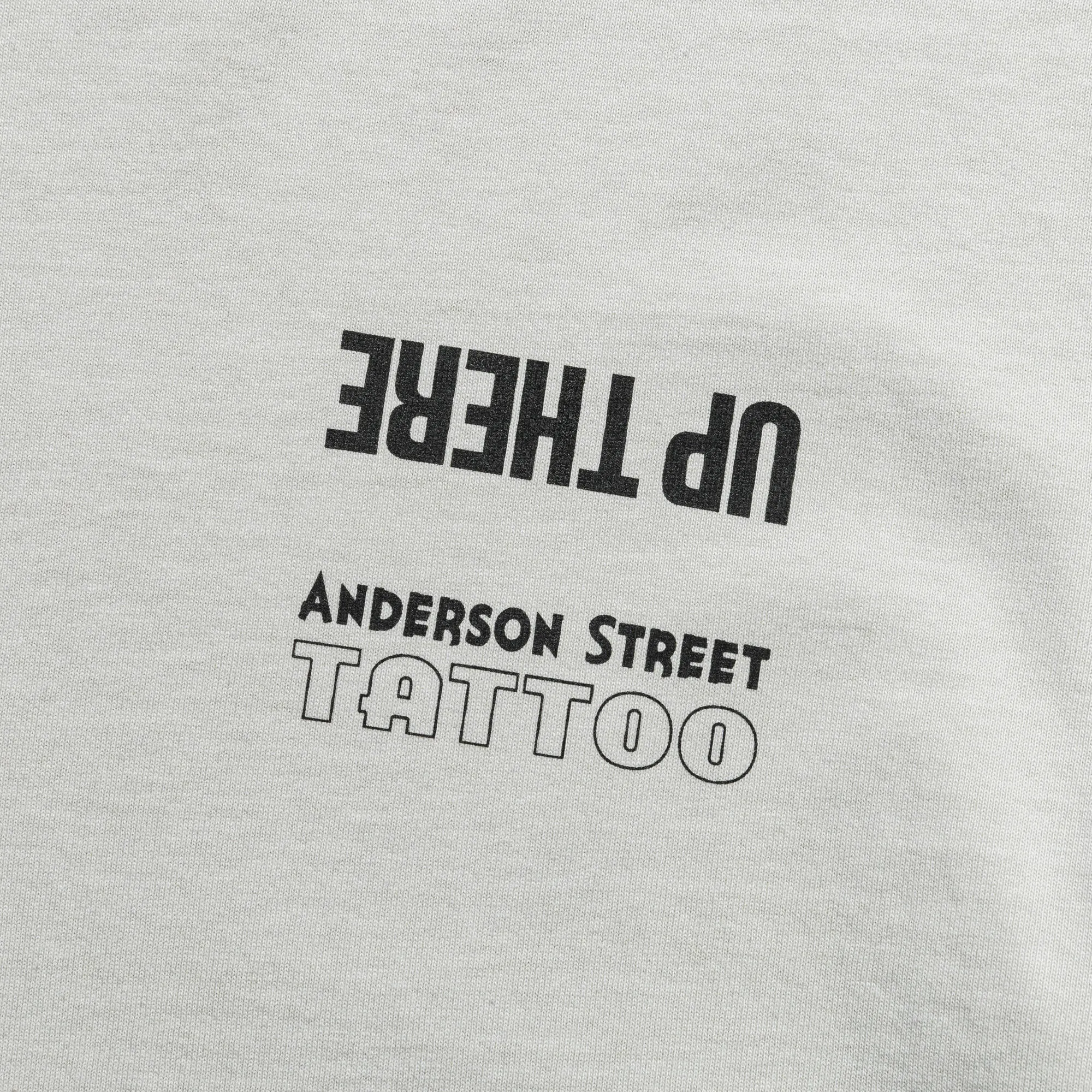 Script Tee x Anderson Street Tattoo - Faded Bone