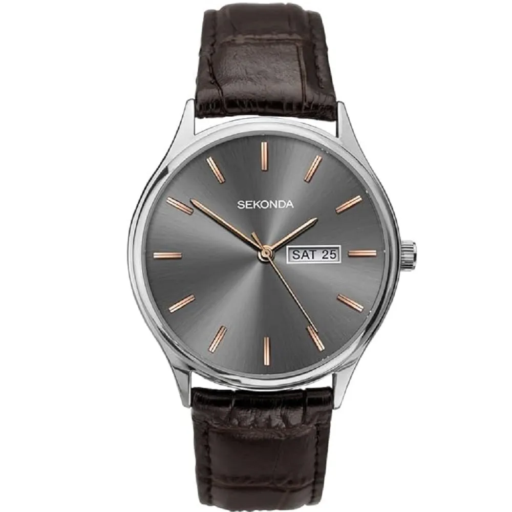 Sekonda Grey Dial Mens Watch 1685 