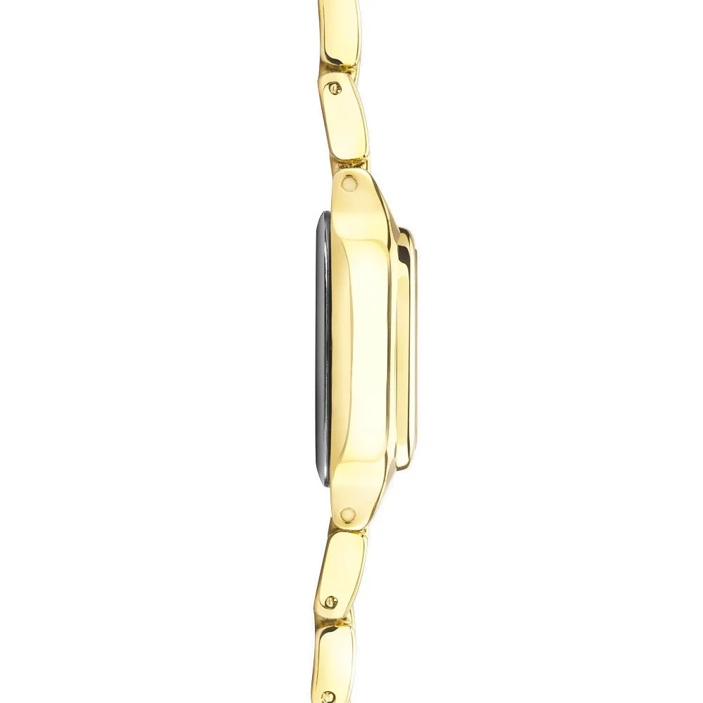 Sekonda Monica Ladies Watch Gold Plated Full Stone Set Bracelet 40661