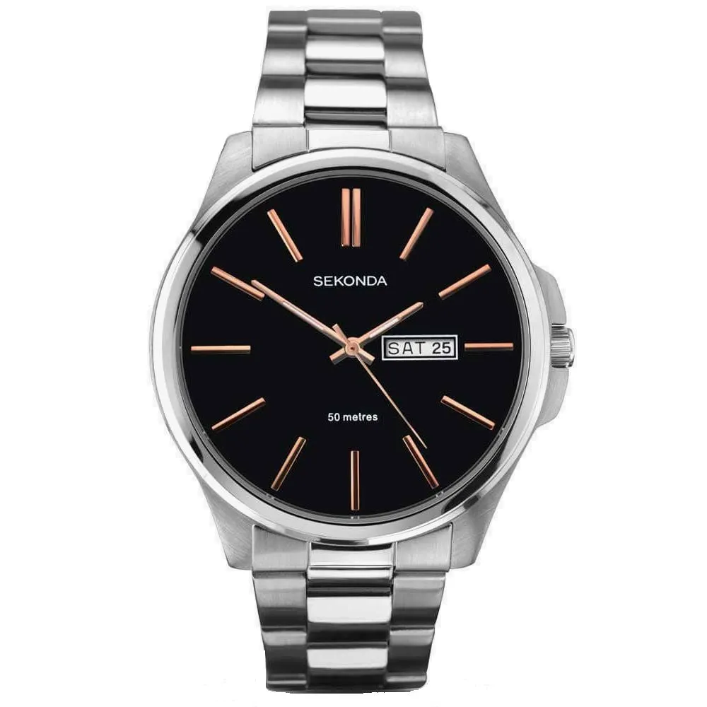Sekonda Rose Day Date Bracelet Men's Watch 1097 