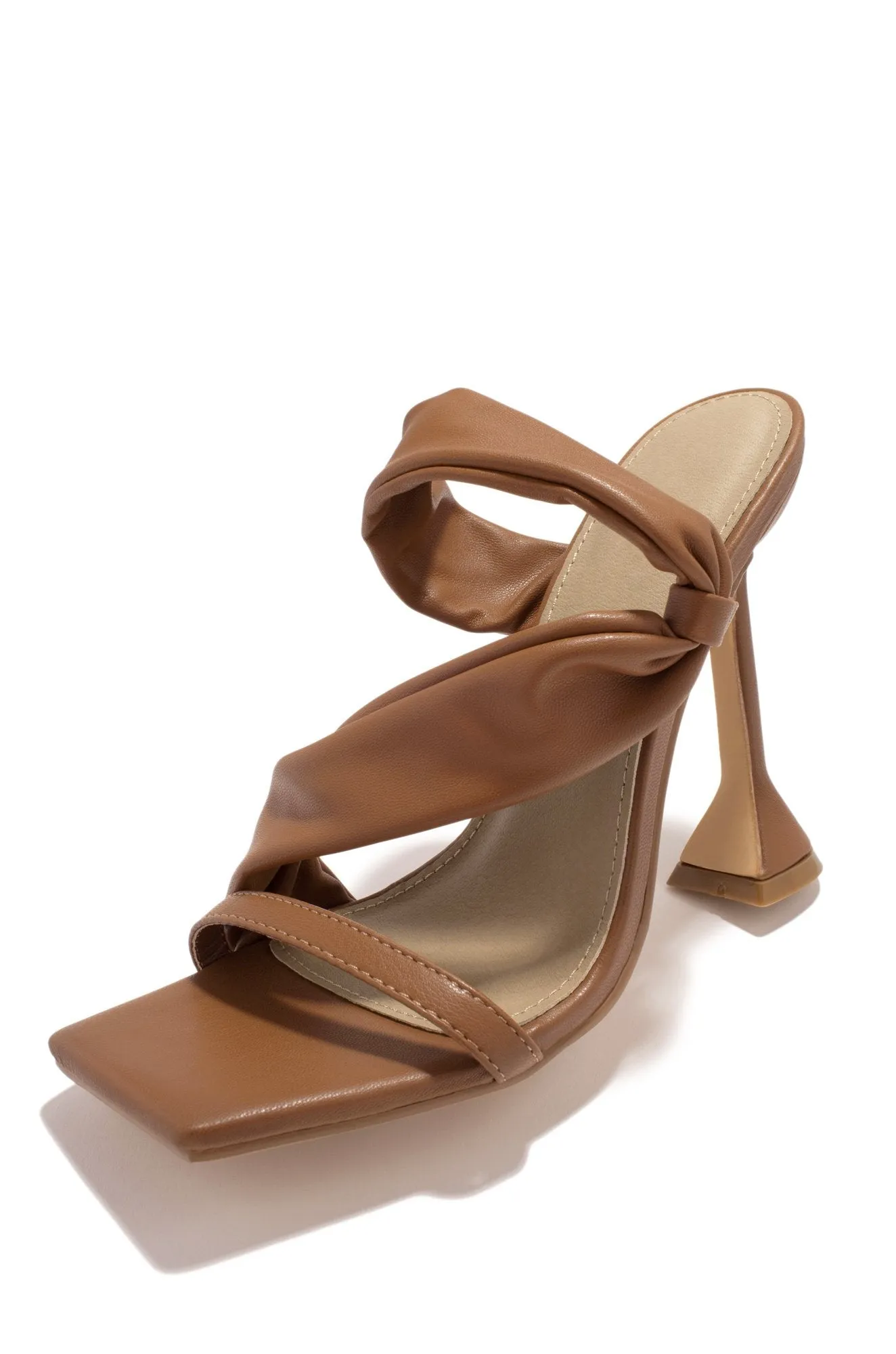 Serena Heels- Tan