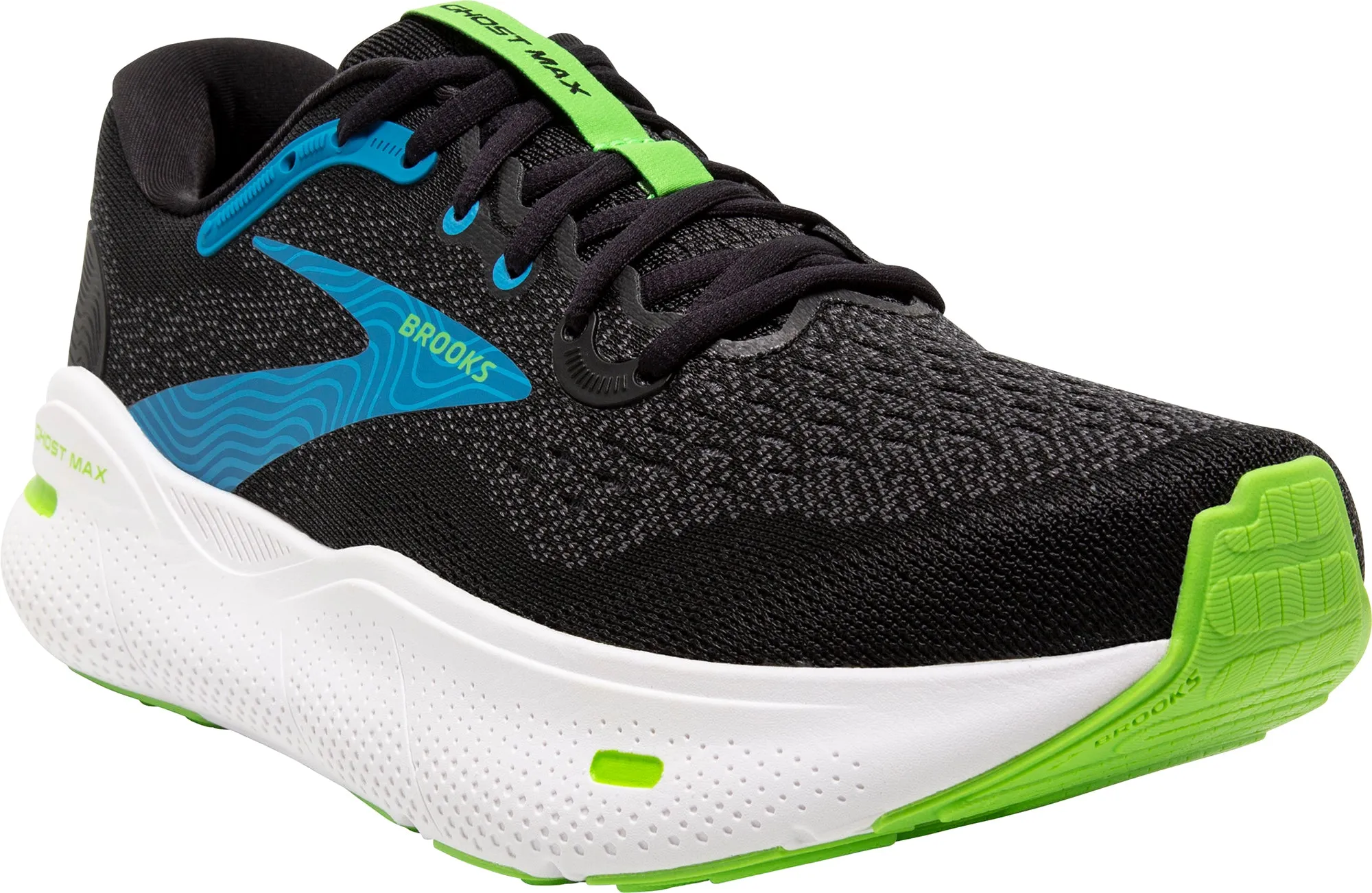 Chaussures de course Brooks Ghost Max pour hommes - Noir
