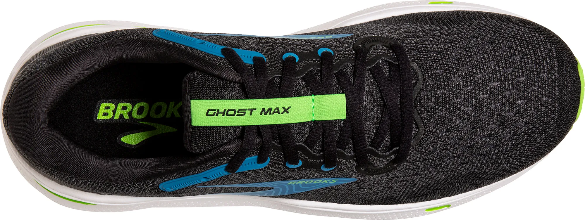 Chaussures de course Brooks Ghost Max pour hommes - Noir