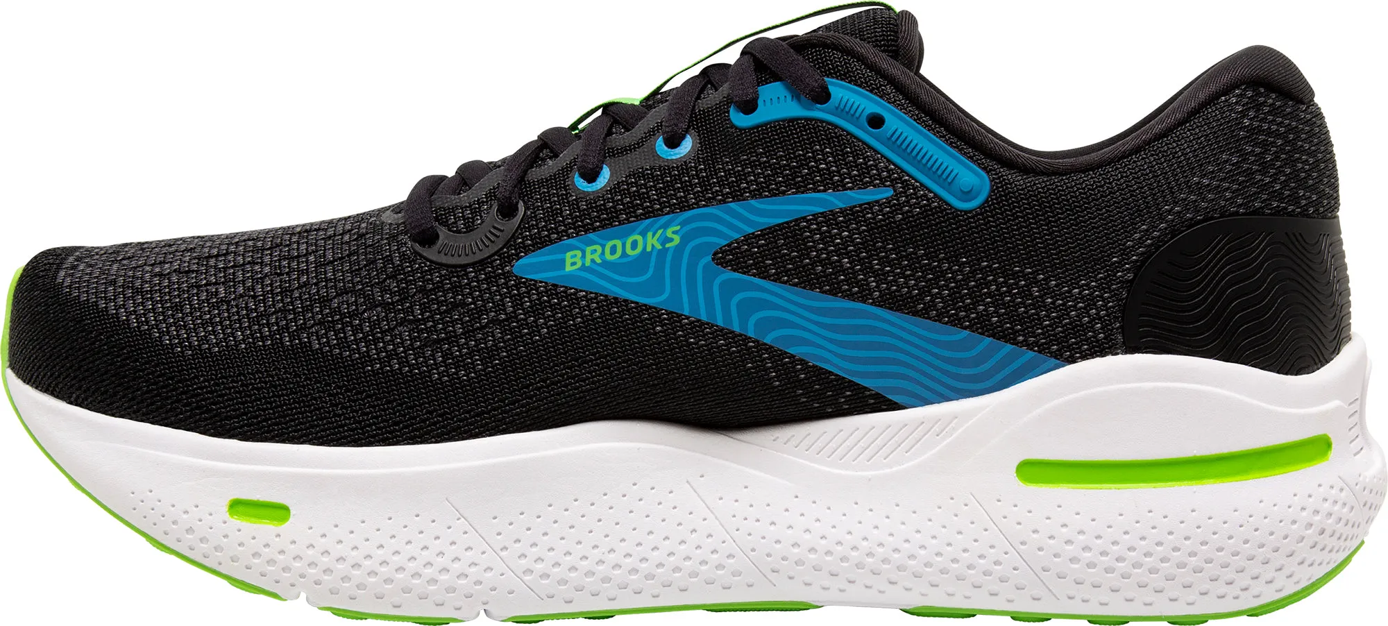 Chaussures de course Brooks Ghost Max pour hommes - Noir