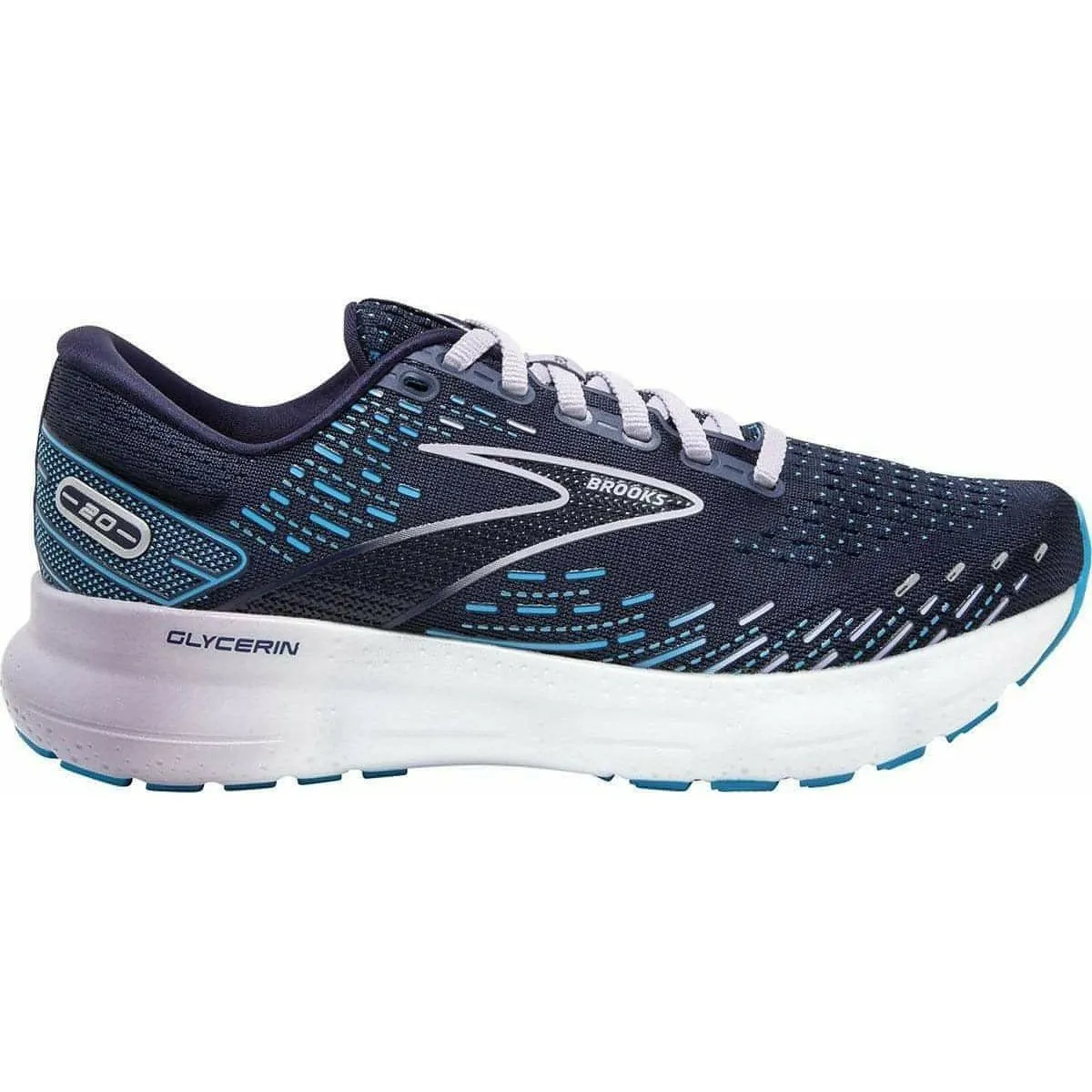 Chaussures de course Brooks Brooks Glycerin 20 pour femmes - Bleu