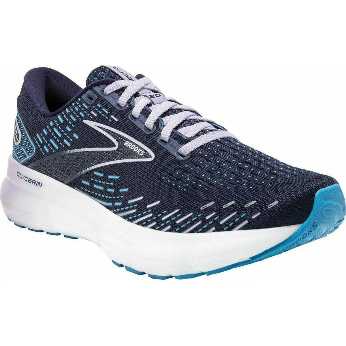 Chaussures de course Brooks Brooks Glycerin 20 pour femmes - Bleu