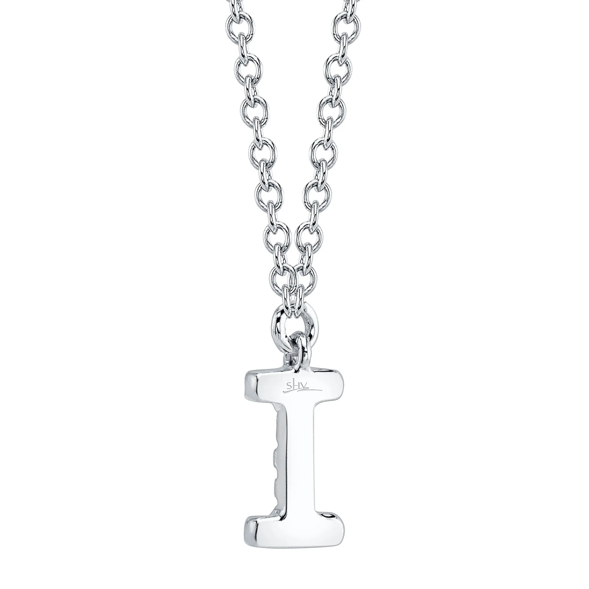 Shy Creation 0.03Ct Diamond Necklace - Initial I SC55007903-I
