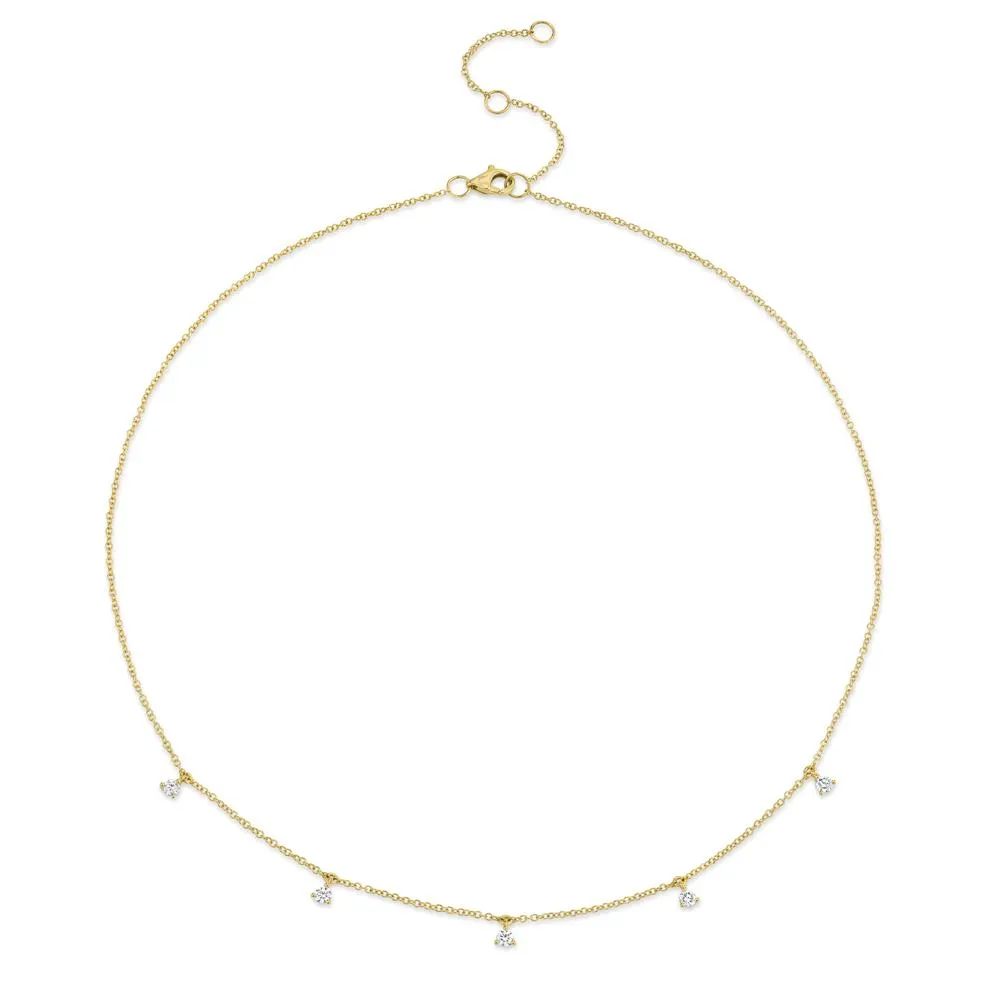 Shy Creation 0.30Ct Diamond Necklace SC55006337 