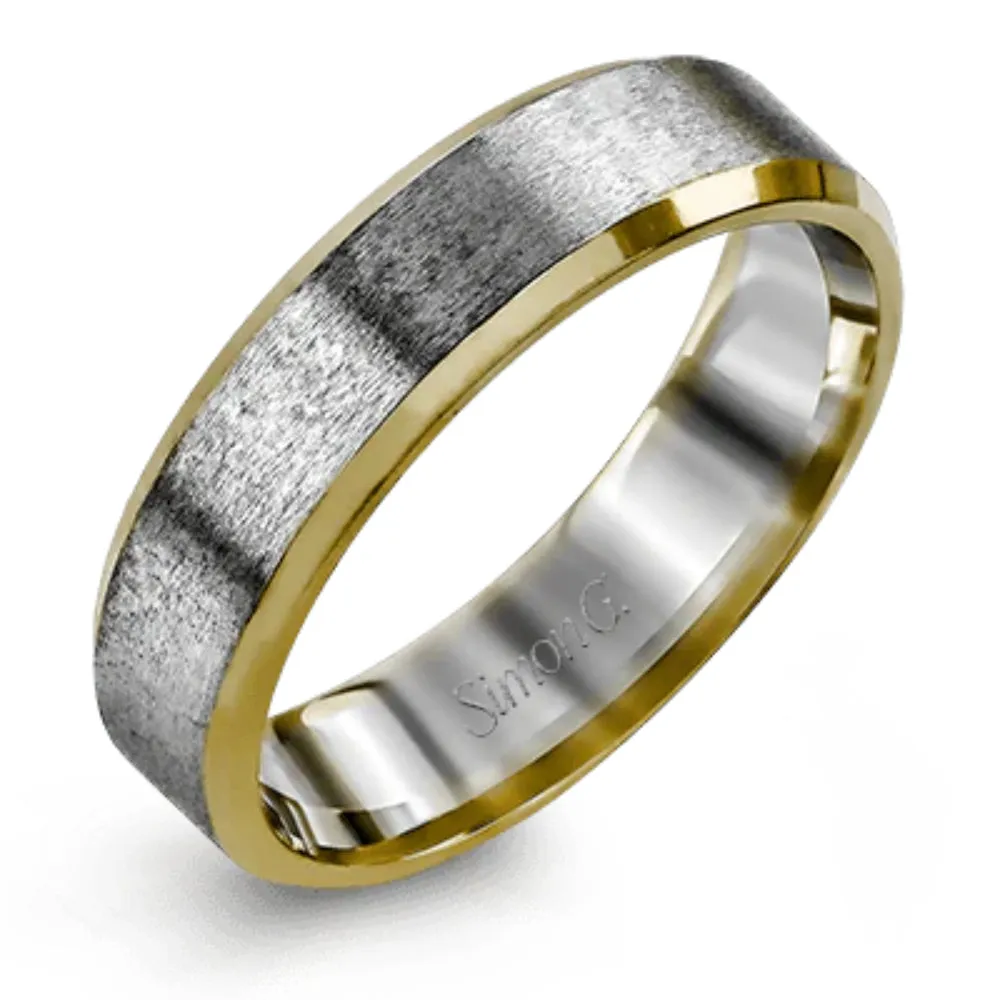 Simon G. Men's Wedding Band in 14k Gold 