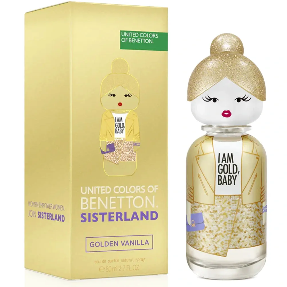 Sisterland Golden Vanilla 2.7 oz EDP for women luxury-women-spray-perfume