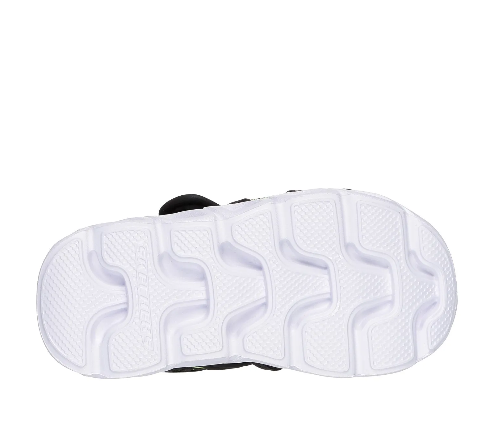 Skechers Black/Lime  S-Lights Hypno-Flash Hydro-Fun Toddler Sandal