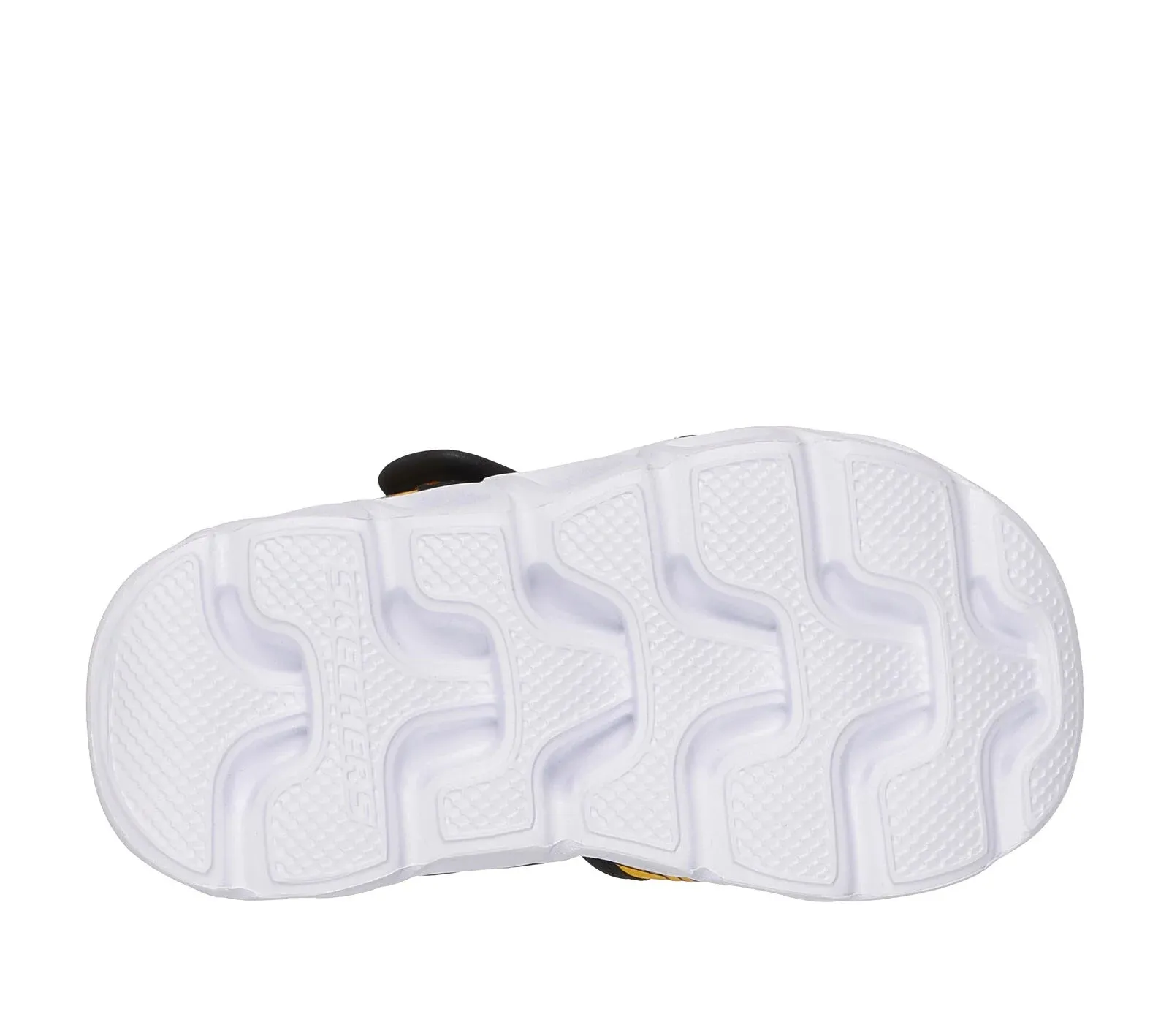 Skechers Yellow/Black S-Lights Hypno-Flash Hydro-Fun Toddler Sandal