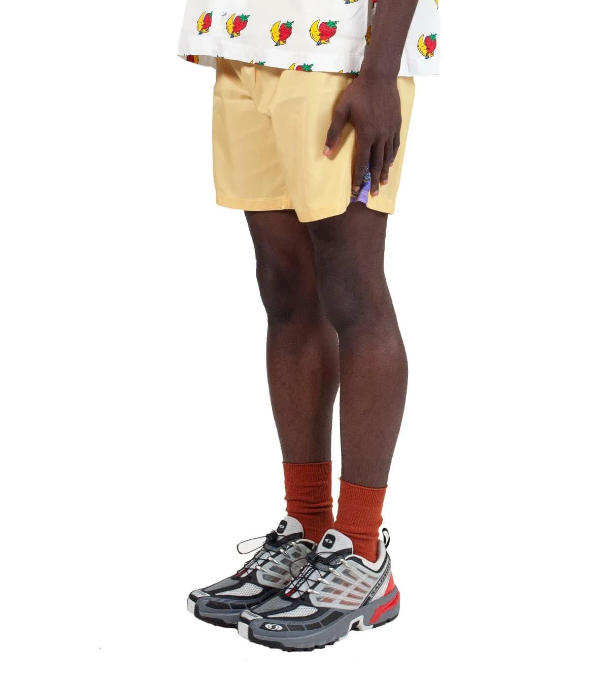 Sky High Farm Gradient Swim Shorts Yellow