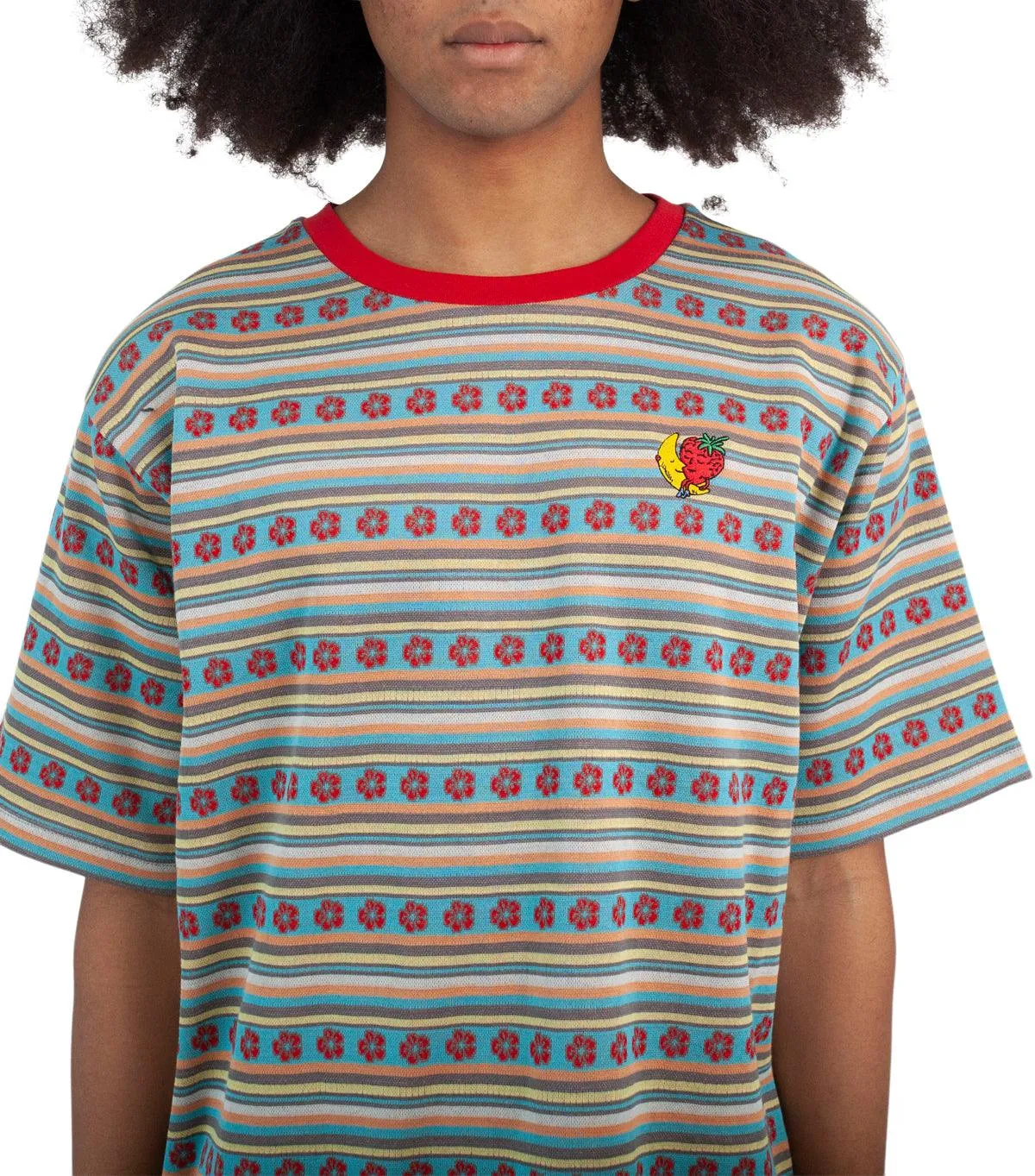 Sky High Farm Jacquard Flower T-Shirt Multi