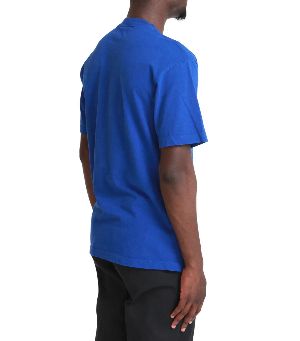SOMEWHERE Block T-Shirt Blue