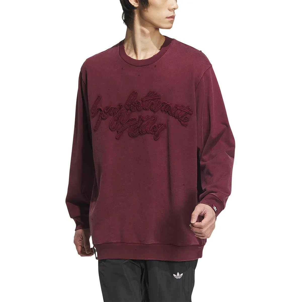   Song For The Mute SFTM-004 L/S Tee 'Maroon'