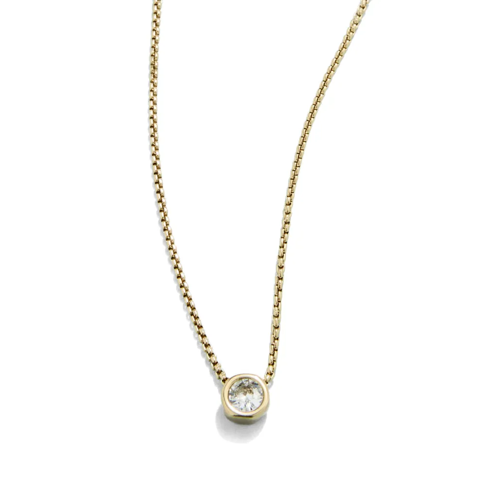 Spartina Little Lighthouse Cubic Zirconia Necklace 