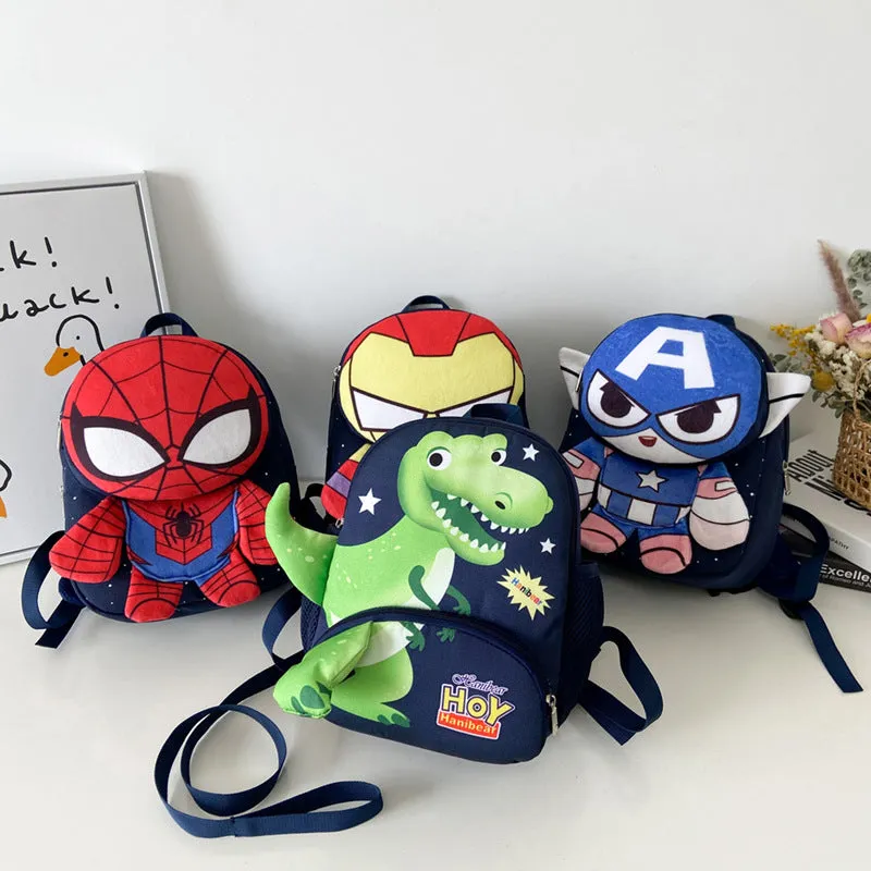 Spider-Man Dinosaur Cute Anti-lost Backpack 